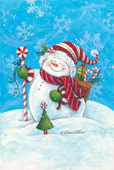 40 Beautiful Christmas Painting Ideas to Try This Season - Bored Art ...