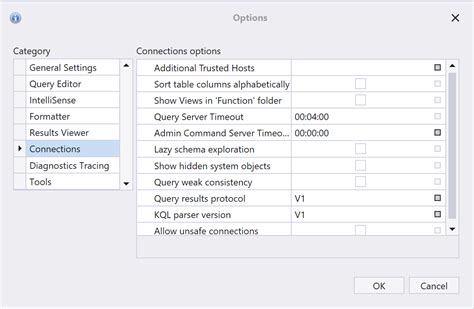 Connecting Kusto Explorer to Insights - PlayFab | Microsoft Learn