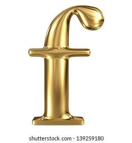 Golden Font Type Letter T Lowercase 库存插图 154431143 Shutterstock