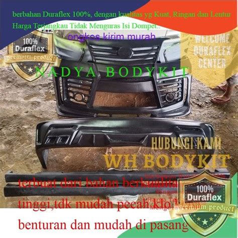 BEMPER Bodykit Luxio Custom PALING MURAH ONGKIRNYA Lazada Indonesia