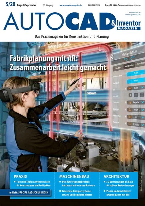 AUTOCAD Inventor Magazin 5 20 Magazine Get Your Digital Subscription