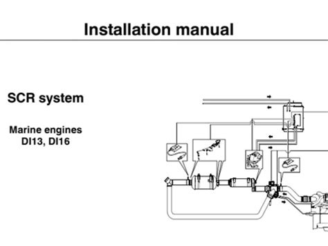 Scania DI13 - SCR system - Installation Manual