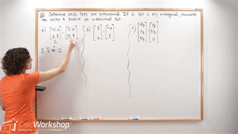 Orthogonal Sets (Simplified for You)