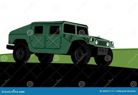 HMMWV High Mobility Multipurpose Wheeled Vehicle An American Army Cargo