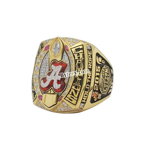 2015 Alabama Crimson Tide National Championship Ring – Best Championship Rings|Championship ...