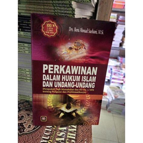 Jual PERKAWINAN DALAM HUKUM ISLAM DAN UNDANG UNDANG PUSTAKA SETIA