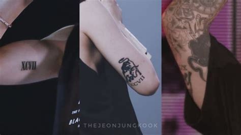 Potret Tato Jungkook Bts Sama Seperti Yugyeom Got