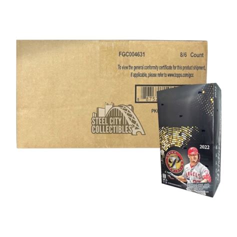 Topps Pristine Baseball Hobby Box Case Steel City Collectibles