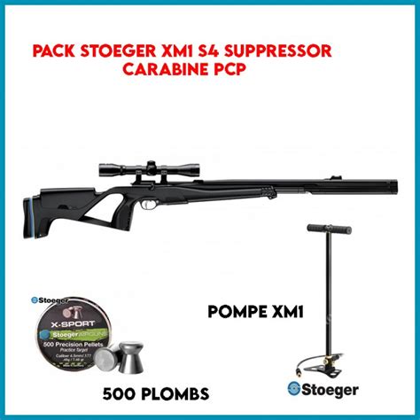 Pack Stoeger Xm S Suppressor Carabine Pcp