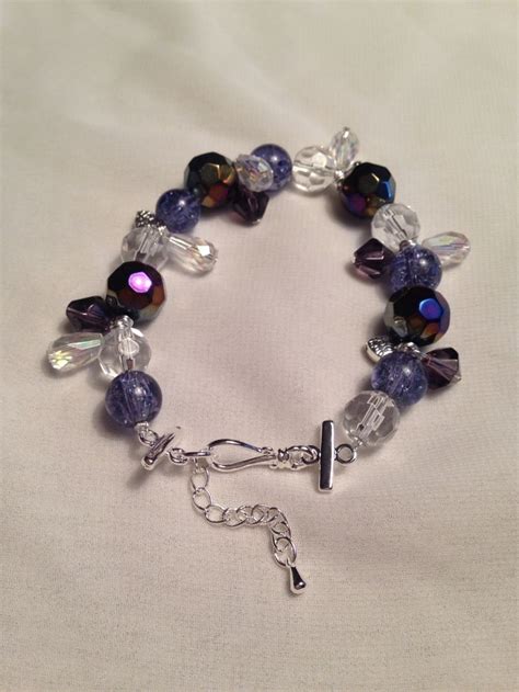 Pretty Cluster Bracelet On Etsy Uk Shop Catztaylcrafts Pandora