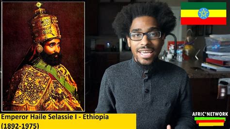 Emperor Haile Selassie I Ethiopia 1892 1975 Youtube