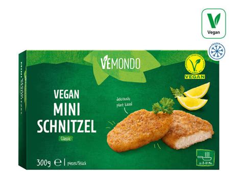 Vemondo Vegan Mini Schnitzel Lidl Great Britain Specials Archive