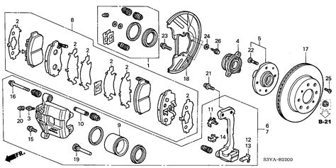 Honda Insight Caliper Set Fr Brake Front Mt Brakes 01463 S3Y 010