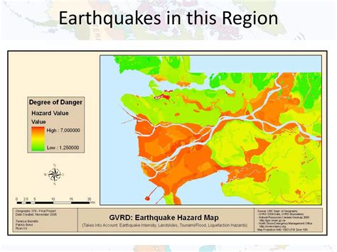 Regional Geography - Earthquake Feature | PPTX | Geography | Science