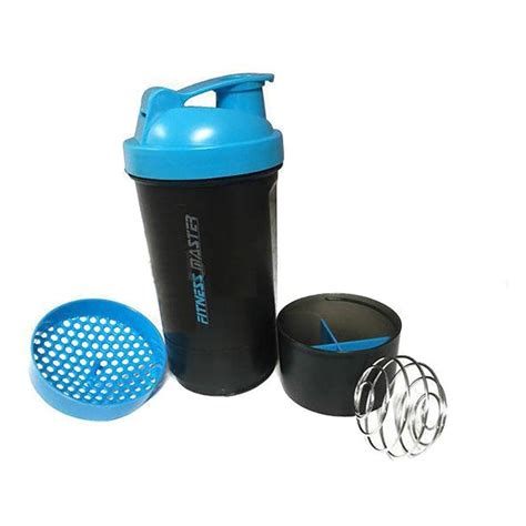 1x 3in1 Gym Protein Supplement Drink Blender Mixer Shaker Shake Ball