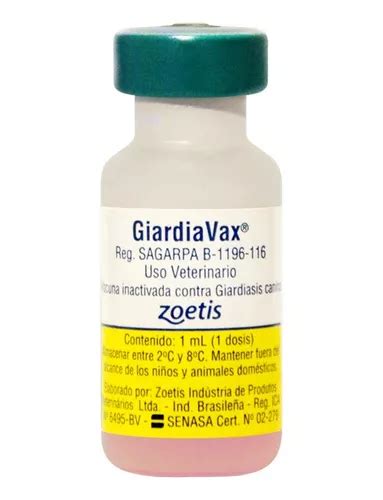 Suplemento Perro Vacuna Biologico Giardia Vax 10 Dosis Envío gratis