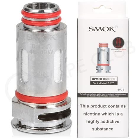 SMOK RPM80 RGC COILS 0 17 Ohm 5 Pcs Egypt Vape