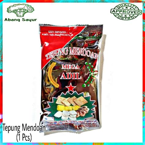 Jual Tepung Mendoan Mega Adil 1 Pcs Shopee Indonesia