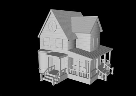 Artstation 3d House