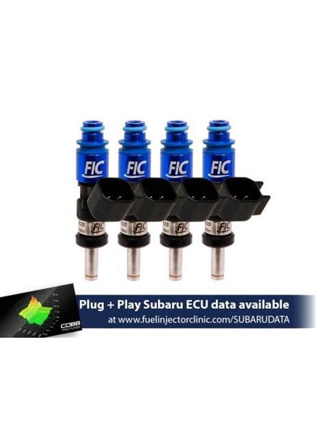 Fic Cc High Z Flow Matched Fuel Injectors For Subaru Wrx