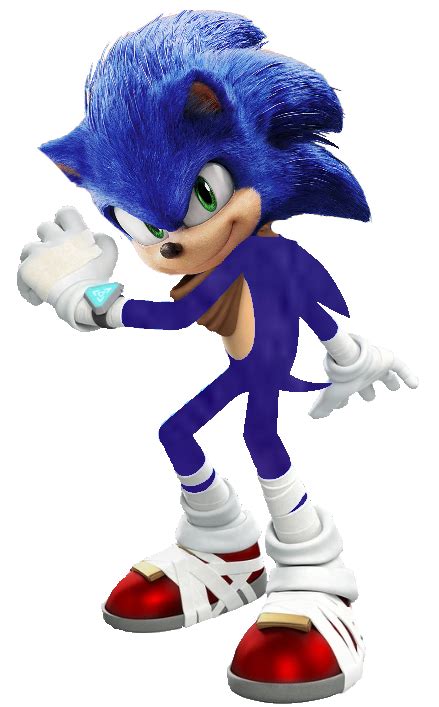 Boom Movie Sonic New Look Render 6 by TimoAnimate on DeviantArt