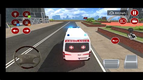 Ambulans Ve Yarali Ta Ima Oyunu Zle D Andro D Car Game Youtube