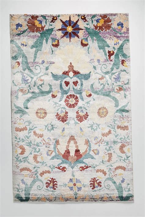 Hand-Knotted Ingrid Rug - Anthropologie | Objetos de decoração