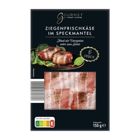 Gourmet Finest Cuisine Ziegenk Se Im Speckmantel Von Aldi Nord Ansehen