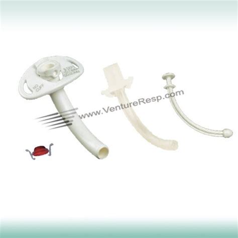 Trach 4 Shiley Flexible Adult Cuffless Tracheostomy Tube With