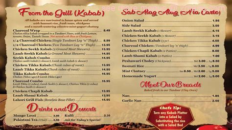 Online Menu Of Charcoal Chicken Pakistani Indian Cuisine Restaurant