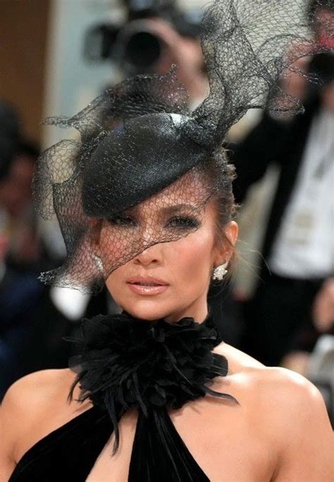 Pin By Elizabeth Wieczkowski On Hats Jennifer Lopez Met Gala Beauty