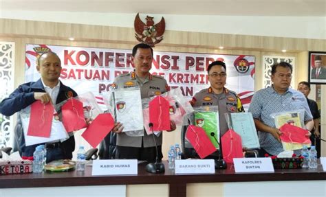 Dugaan Kasus Pemalsuan Surat Di Bintan Terus Berlanjut Polda Kepri