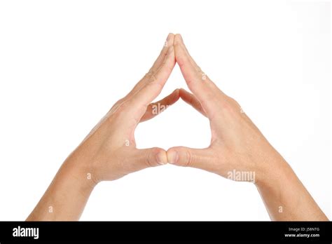 Les Droits De L Homme Les Gestes De La Main Le Yoga Mudras Photo Stock