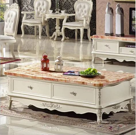 European style modern marble coffee table o1167-in Coffee Tables from Furniture on Aliexpress ...