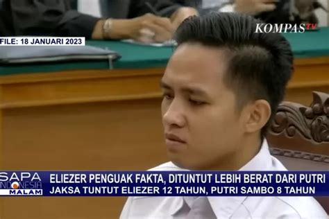 Terpopuler Inilah Yang Dikatakan Bharada E Saat Peluk Ronny Talapessy