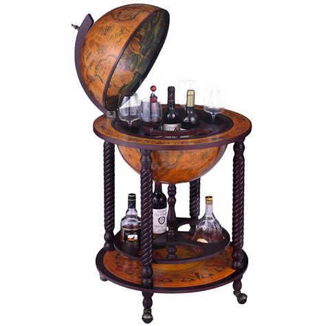 Buy 40 Globe Bar Cart Stand Sixteenth Century Italian Replica Globe