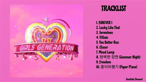 FULL ALBUM Girls Generation 소녀시대 7th Album FOREVER 1 Audio