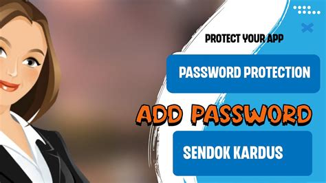 How To ADD Password PROTECTION ANDROID APLICATION CARA PASANG