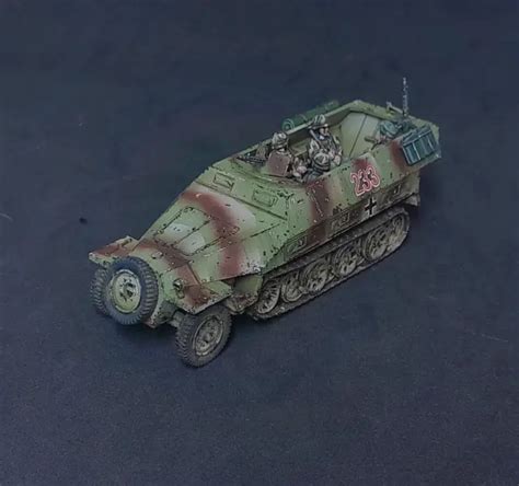 Bolt Action German Sd Kfz Ausf D Hanomag Warlord Games Painted