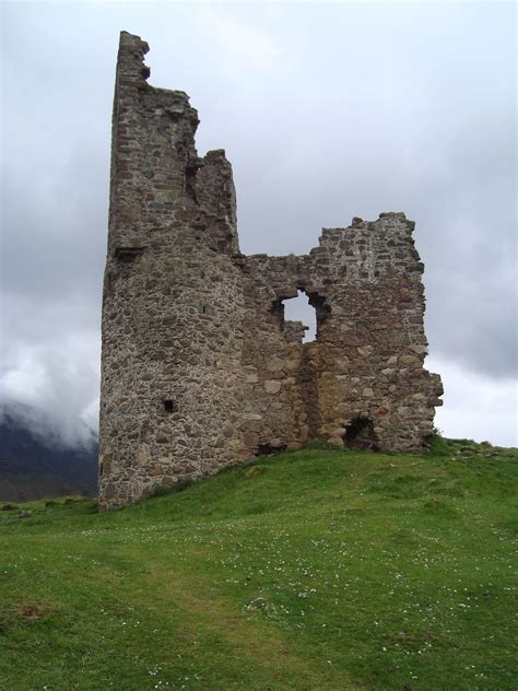 Castle Ruins in Scotland