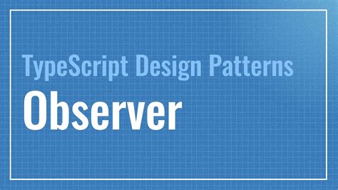 Observer Pattern Simply Explained