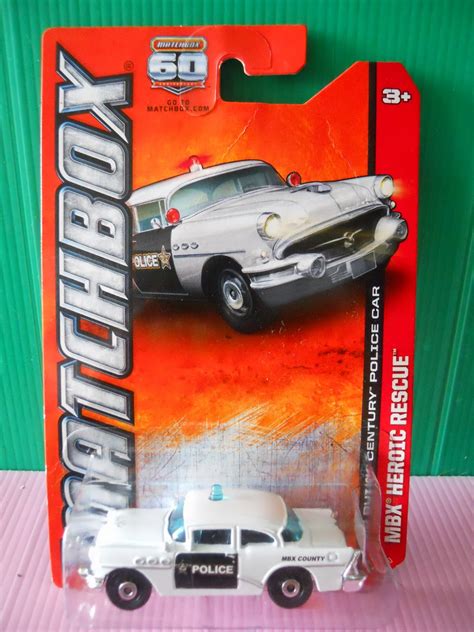 Dexters Diecasts Dexdc Matchbox 2013 18 ~ 56 Buick Century Police Car