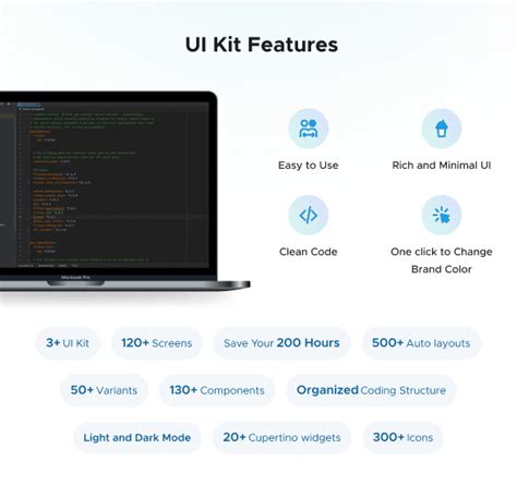 Flexui Kit Flutter Best Flutter Ui Kit Graphicfort