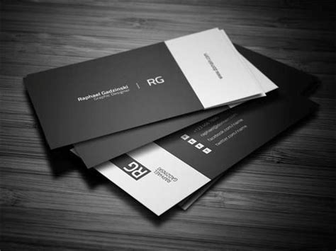 Black and White Business Cards Design (50 Inspiring Examples) | Design | Graphic Design Junction