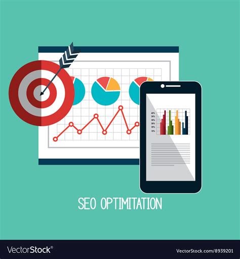 Search engine optimization design Royalty Free Vector Image