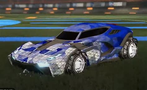 Rocket League Breakout Type S Design With Dissolver Crimson Sprocket