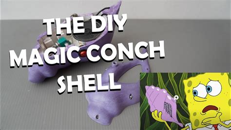 The Diy Magic Conch Shell Youtube