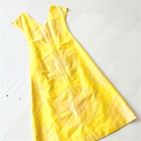 Canary Yellow Dress - Etsy