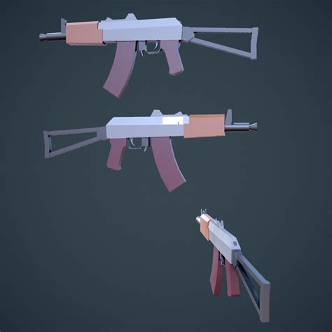 Animated Pistols Rifle Pistols Rifle Free 3D Models download - Free3D