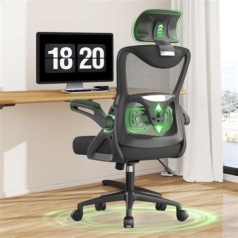 Baretay Office Chair Ergonomic Desk Chair With Adjustable Lumbar